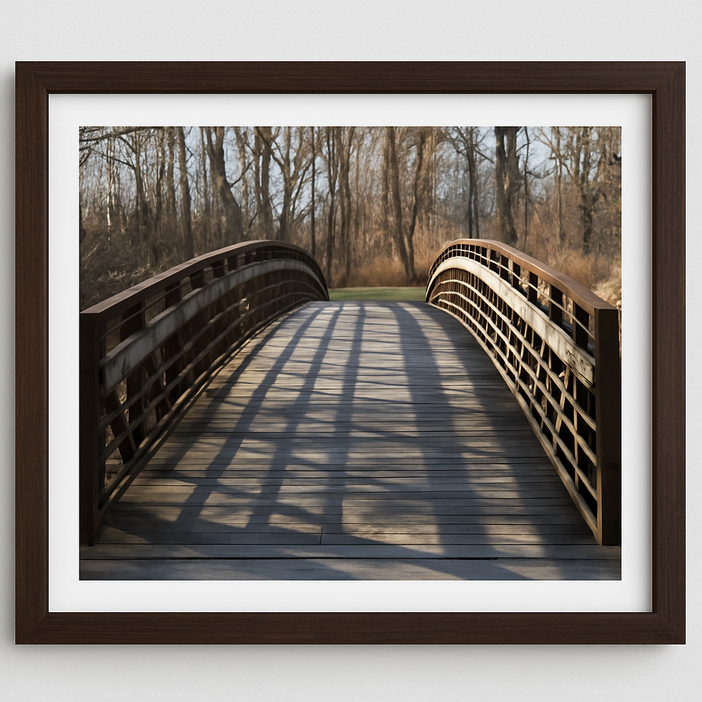 The Quiet Crossing – Fine Art Print