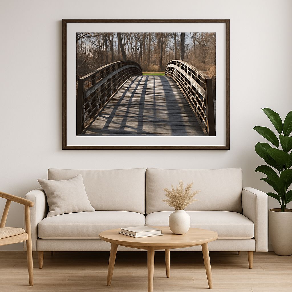 The Quiet Crossing – Fine Art Print