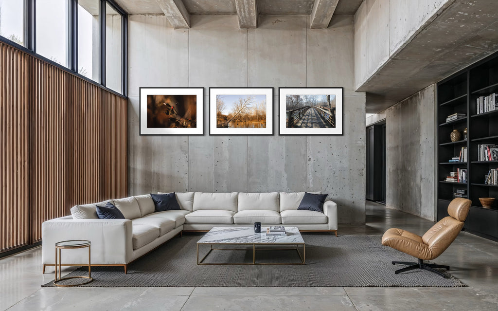 Riverside Trio — Archival Prints (Unframed)