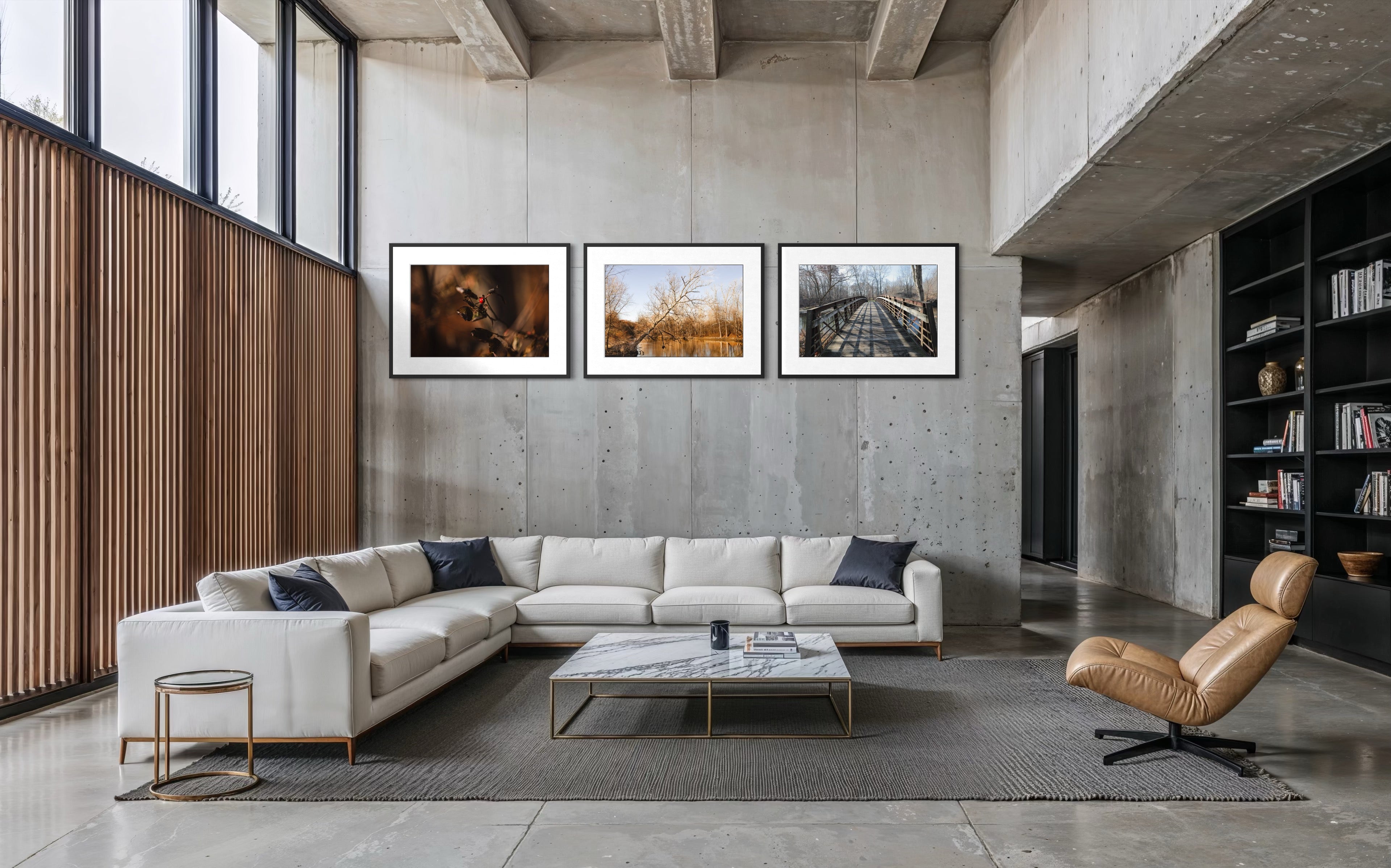 Riverside Trio — Archival Prints (Unframed)